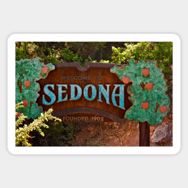 The Return To Sedona © Sticker by PrinceJohn